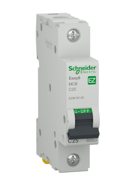 Автоматичен прекъсвач Schneider Electric Easy9 1P 25A C 6kA
